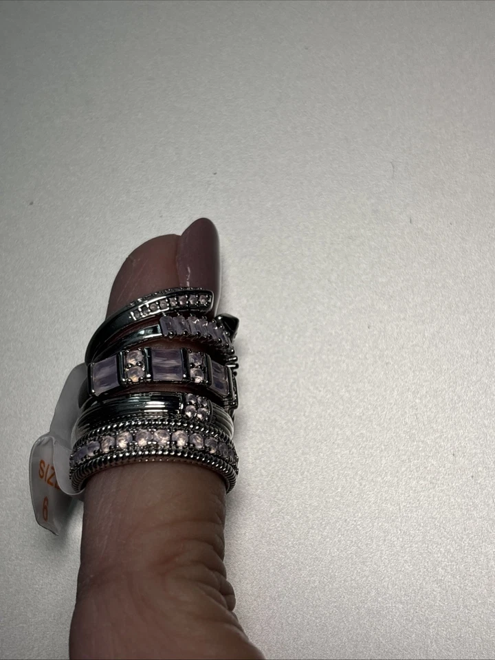 Bomb вечеринки деликатесы редкая единорог розовый лунный камень родий размер 6 - Изображение 3 из 4