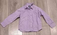 Chaps Stretch Purple Boys Dress Shirt XXS 4-5