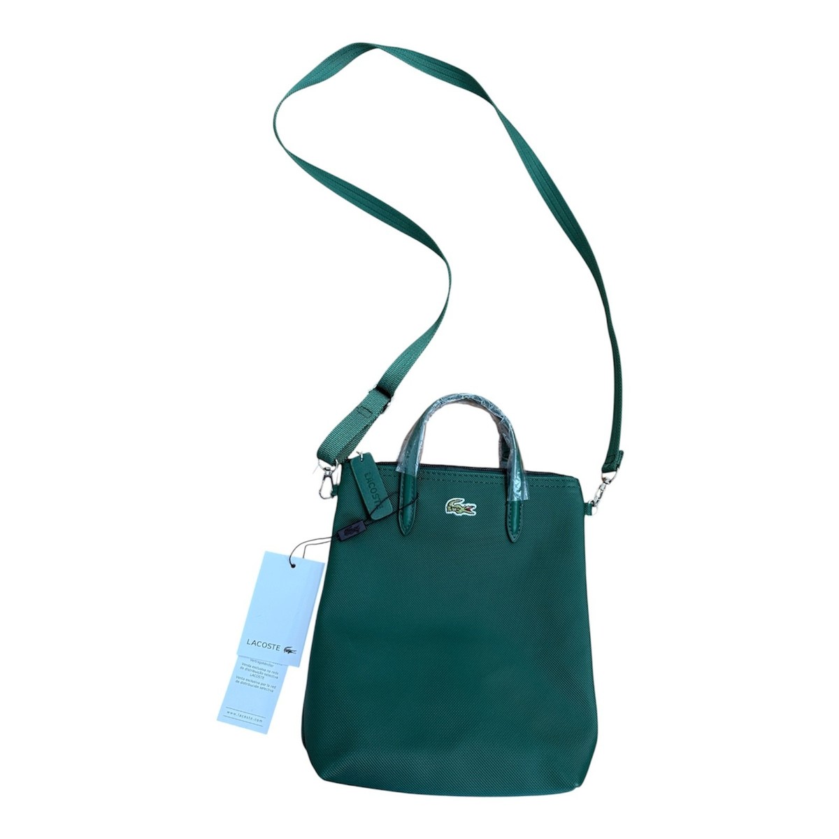 Lacoste Campanula L1 Large Shopping Bag green Crossbody PVC