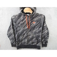 Nike Sportswear Club Hoodie Mens Large Gray Camo Sweatshirt Pullover DD5126