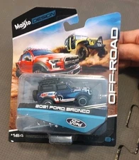 MaisTo 2021 Ford Bronco AMSOIL SEMA 2024 Exclusive New 1:64 Sealed!