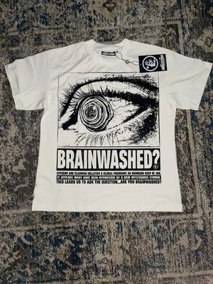 hellstar mens t-shirt size medium Brainwashed 