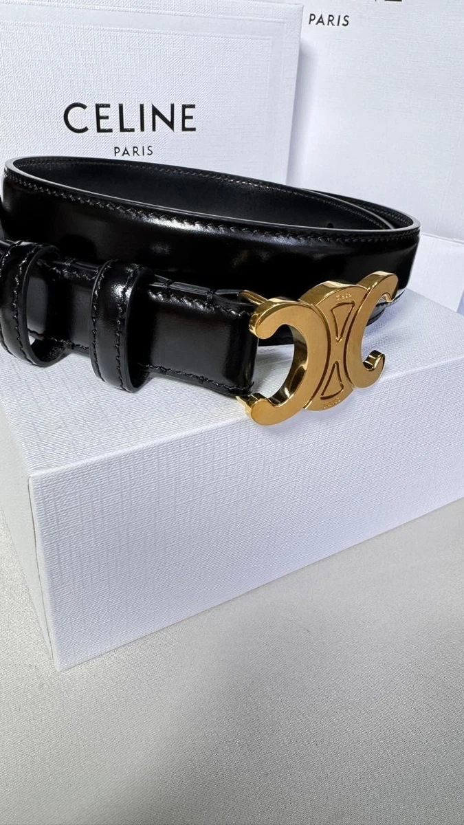 CELINE Black Belts for Women for sale - eBay