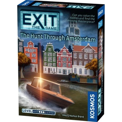 EXIT The Game - Die Jagd durch Amsterdam   Escape Room   Koop-Spiele   1+ Spiele - Bild 1 von 4