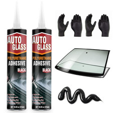 Polyurethane Windshield Sealant, Black Windshield Adhesive - High Viscosity, Fas