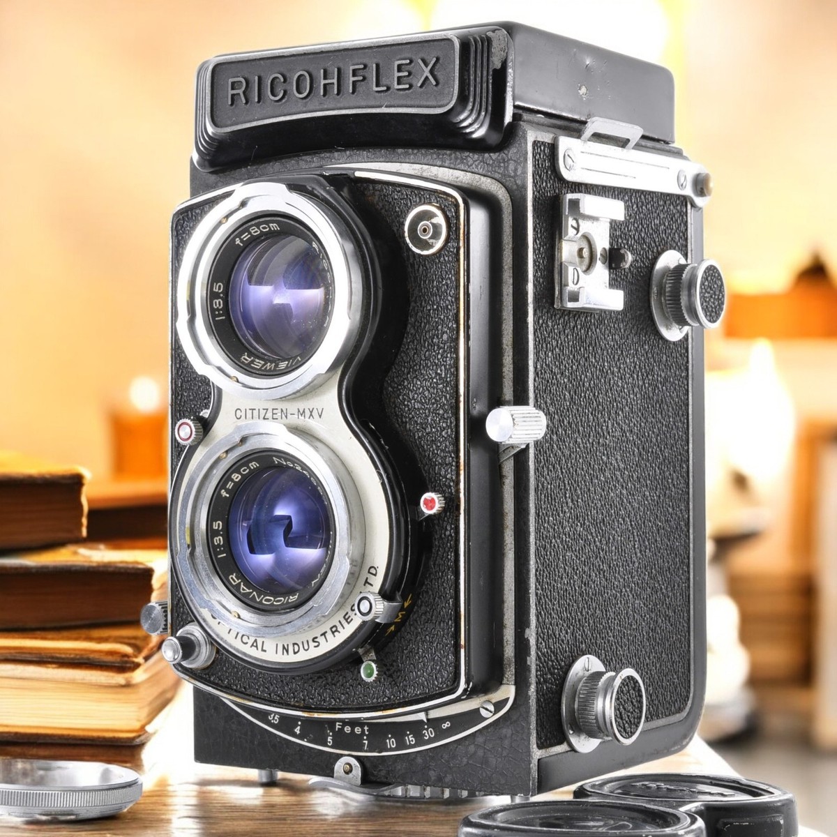 Ricohflex 二眼レフカメラ ModelⅦS 80mm F/3.5 Ricohflex Model III