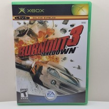 Burnout 3 Takedown - Microsoft Xbox - (2004) With New Cover