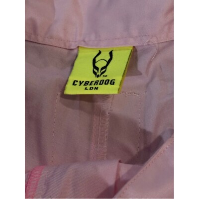 CyberDog London Pants Pale Pink Vintage Cyber Goth Punk Rave