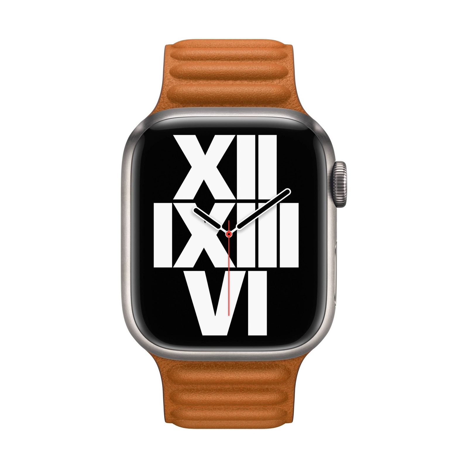 - online (45mm) Apple for Brown, S/M eBay Leather for | sale 7 Size Golden Watch Series Link