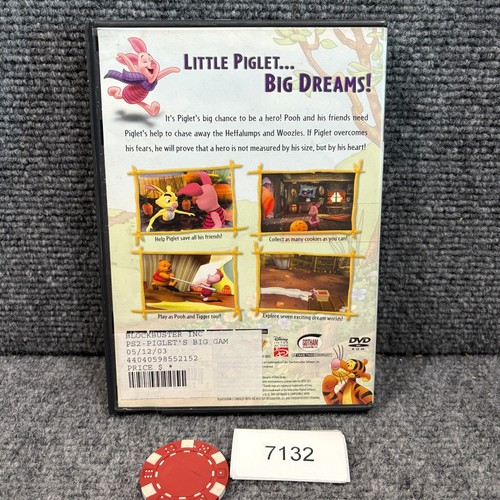 Piglet's Big Game Playstation 2 VGC Video Game Retro Play - Picture 2 of 3