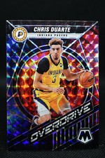 2021-22 NBA Panini Mosaic Overdrive Chris Duarte #22 Rookie RC INVEST Pacers