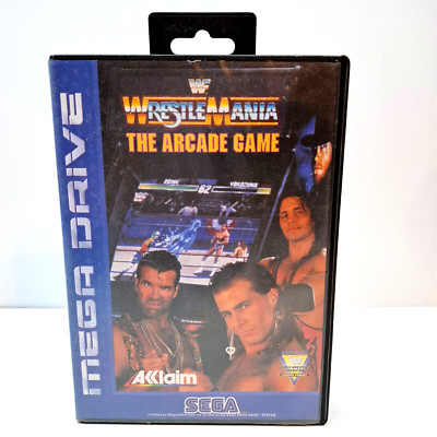 WWE Wrestlemania : The Arcade Game - SEGA Mega Drive (mit OVP) - PAL - 12226733