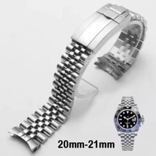 Cinturino acciaio Jubilee per Rolex Daytona Submariner GTM Yacht 20mm 21mm