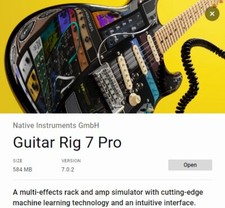 Native Instruments Guitar Rig 7 Pro