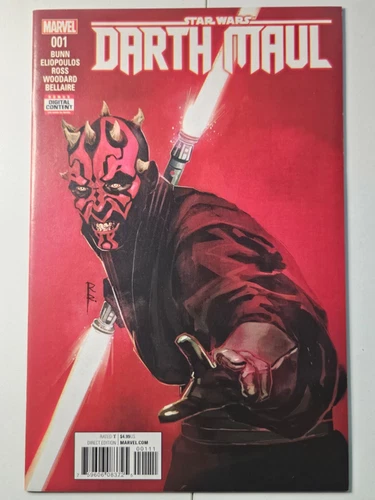 STAR WARS: DARTH MAUL #001 (9.6-9.8) BUNN/MARVEL COMICS