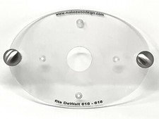 DeWalt DW618 Router Acrylic Base Plate