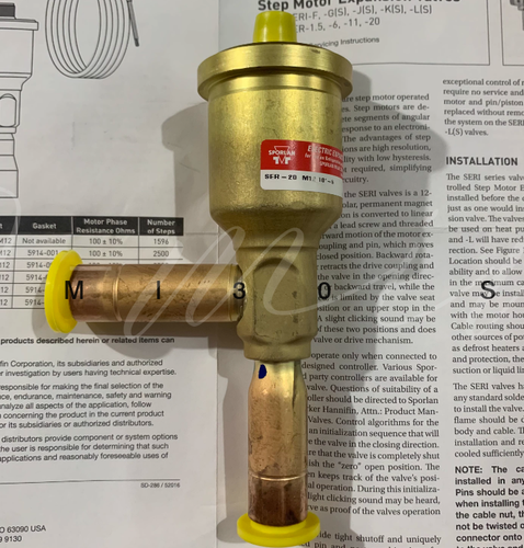 QTY:1 Válvula de expansión electrónica SER-20-M12-10-S (modelo antiguo: SER-20-10-S) - Imagen 4 de 5