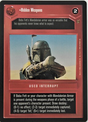 Star Wars CCG BB DECIPHER ''JABBA'S PALACE'' SINGLES BASICS YOU PICK SWCCG 1998