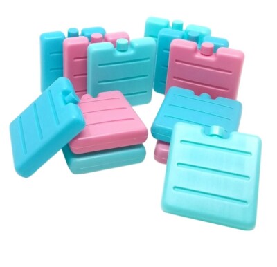 Mini Kühlakkus 3-6 er Kühlelemente Cool Packs für Brotdose Lunchbox Camping