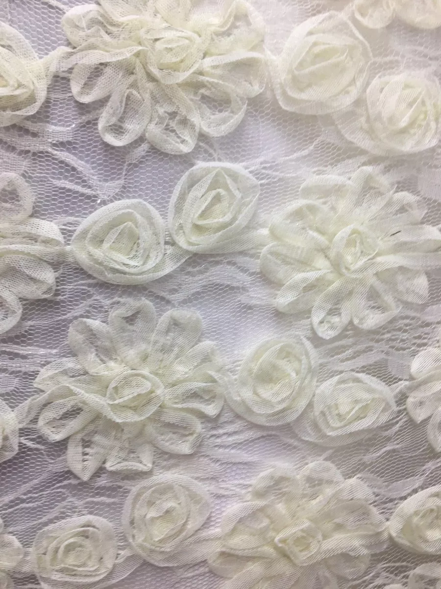 Embroidered stretch lace deals