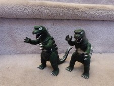 2 Godzilla Toy Action Figures China 5"