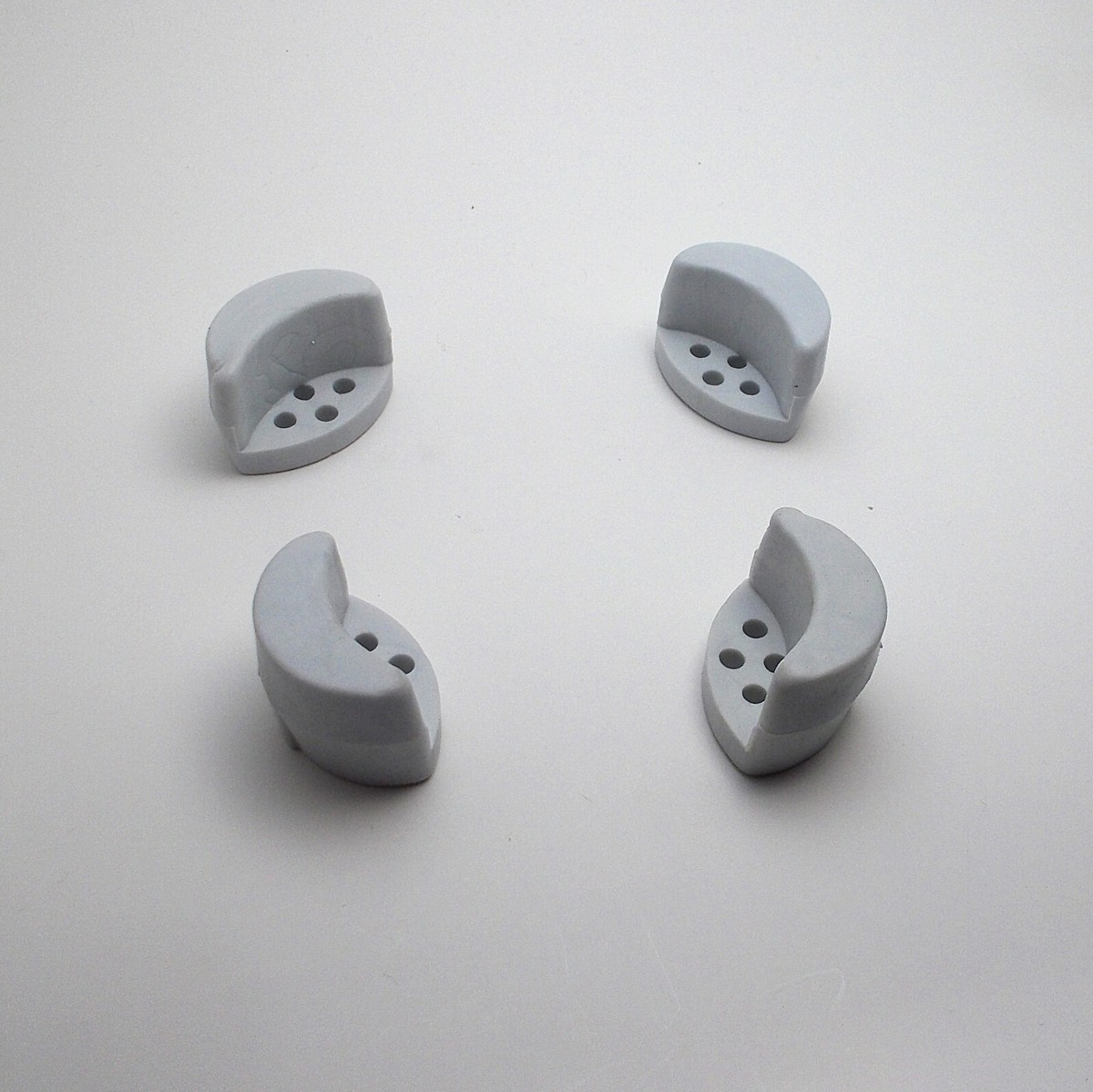Table Mount Rubber Corner Cushion 4pc for Juki Machine DDL-555 to