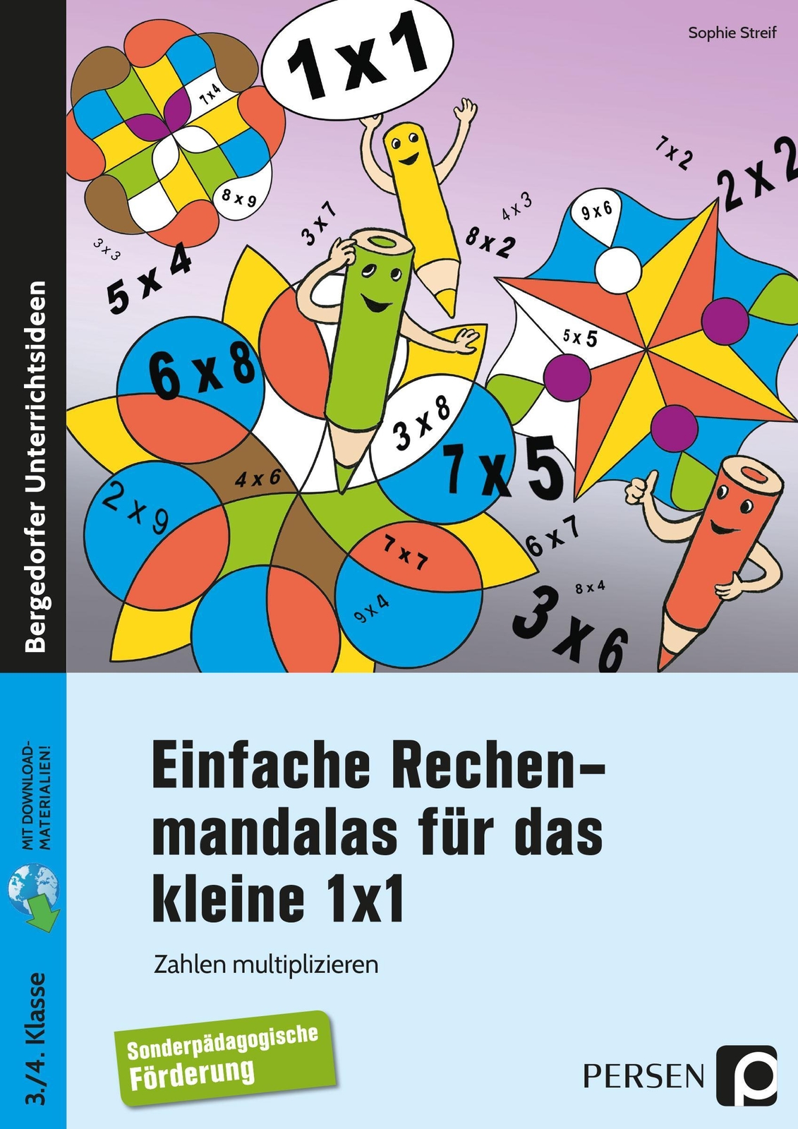 Thumbnail - Einfache Rechenmandalas Für Das Kleine 1x1 Sophie Streif 9783403203001