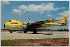 IPEC airline Aviation Armstrong Whitworth 650 Airplane Postcard 4x6 parcel cargo