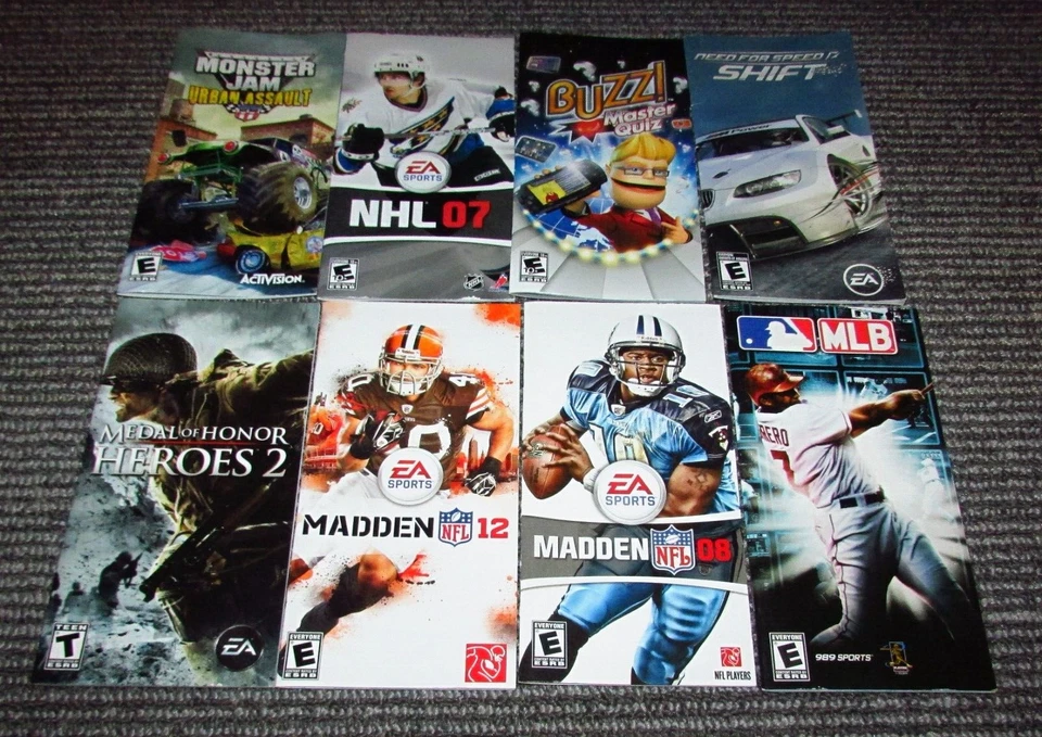 Lot of 44 Sony PSP Instruction Manuals Fast Shipping - Image 4 of 4