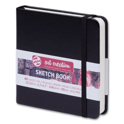 (0,05 /Blatt) Zeichenbuch Art Creation 12 x 12 cm 140g/m² - 80 Blatt blanko