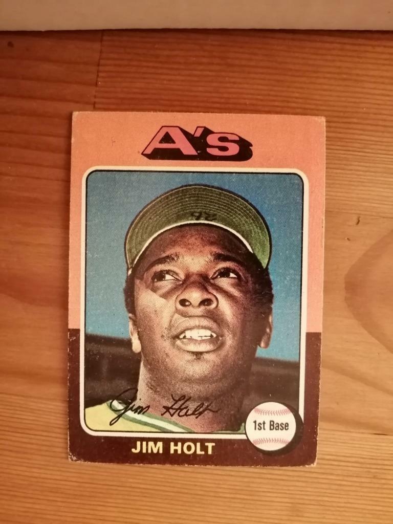 JIM HOLT 1975 Topps MINI  #607   FREE SHIPPING