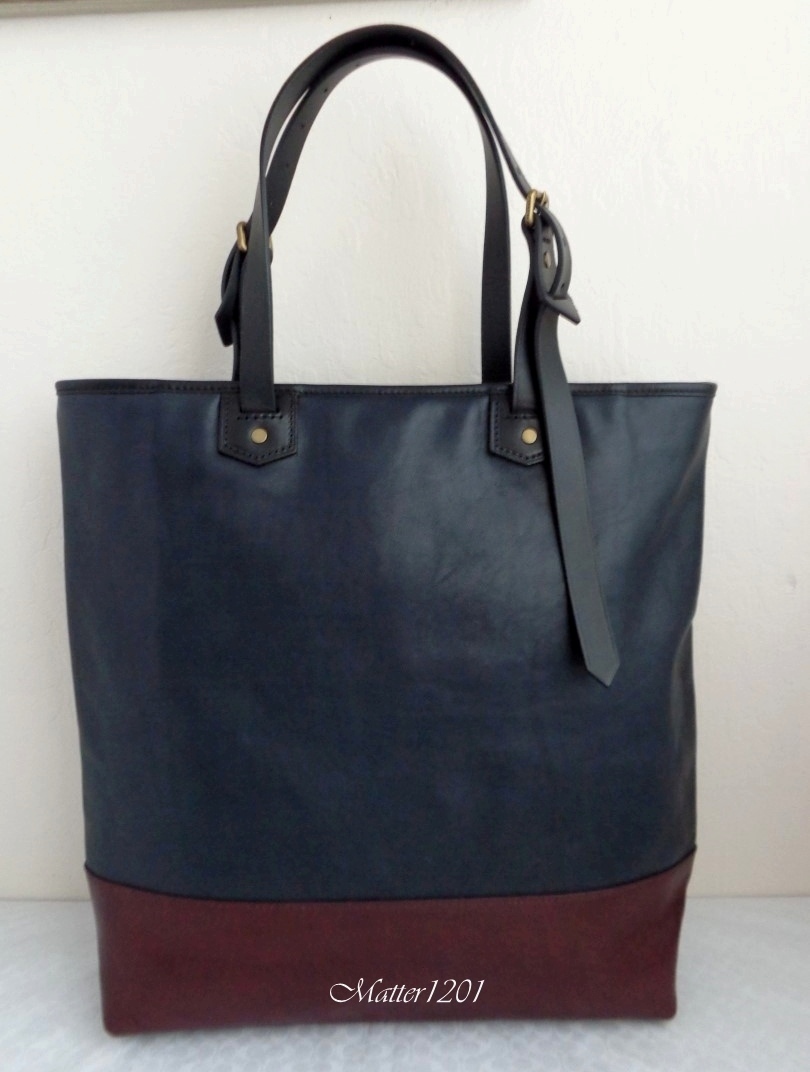 COACH 71395 Bleecker Navy Tote 大容量　A4 Coach NWT 71395 Men's Bleecker Colorblock Shopper Navy/Cordovan | eBay