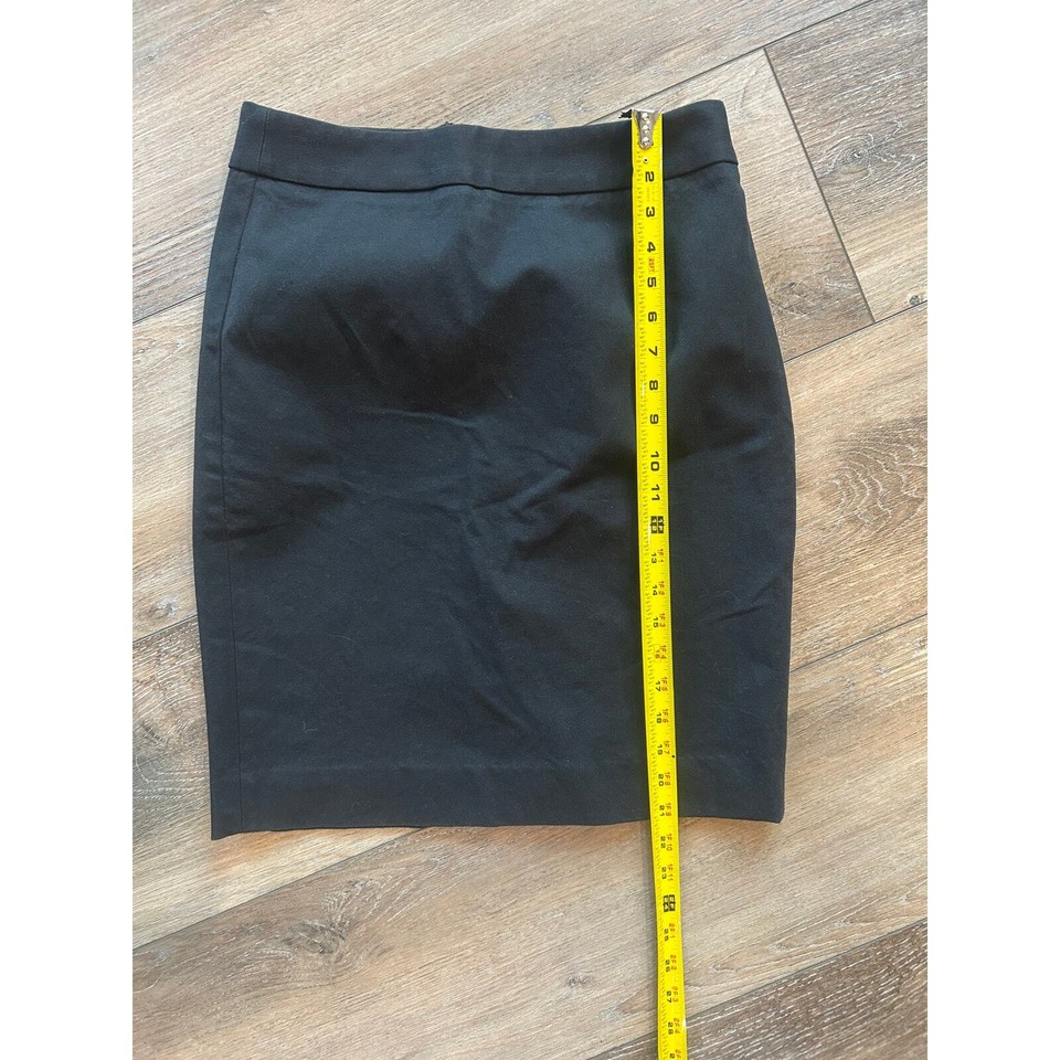 Stretch Black Pencil Skirt Size 6 Banana Republic Sloan Business Casual