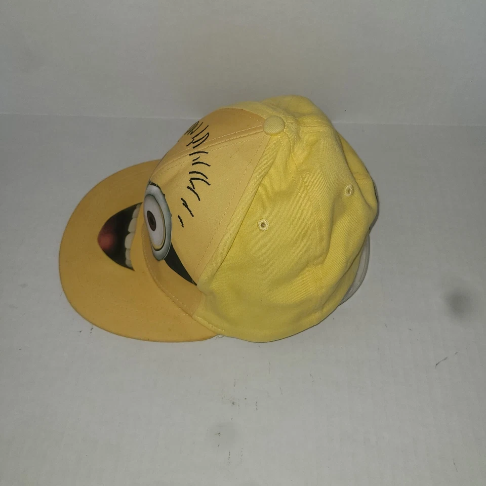 Minions Adjustable Strapback Hat Signed by The "Famous" Mascot STRIKE, No COA - image 3 of 4
