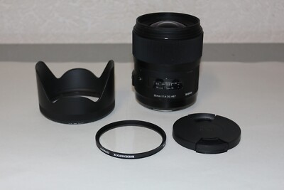 Sigma  f/1.4  35mm DG HSM  Objektiv  für Sony A - Mount TOP