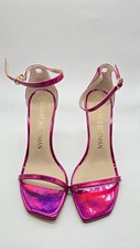  475 Stuart Weitzman Nudistcurve 100 High Heel Sandals Women's Pink Size US7B