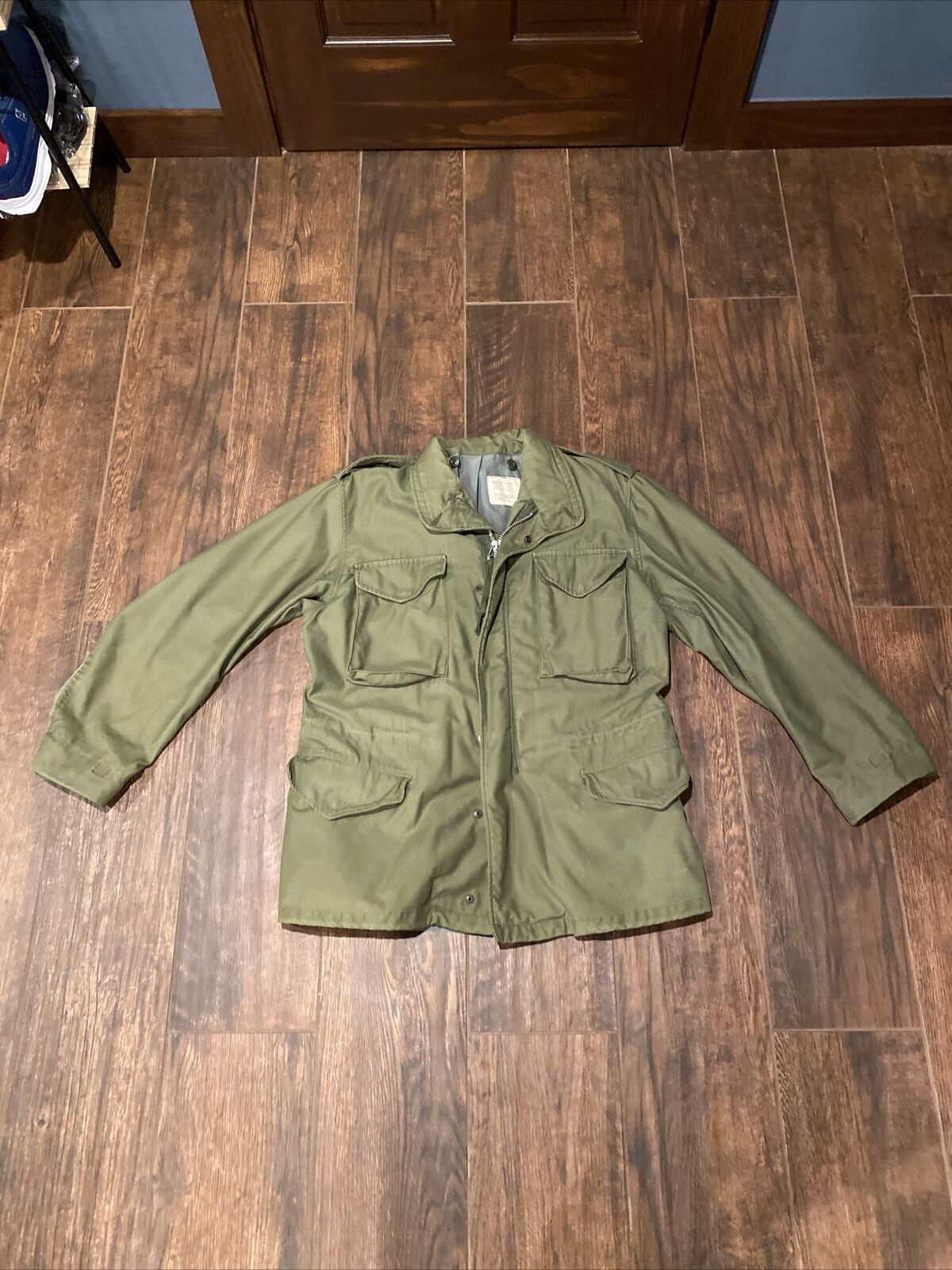 Vintage  Vietnam War US Army M Field Coat Jacket Size Medium