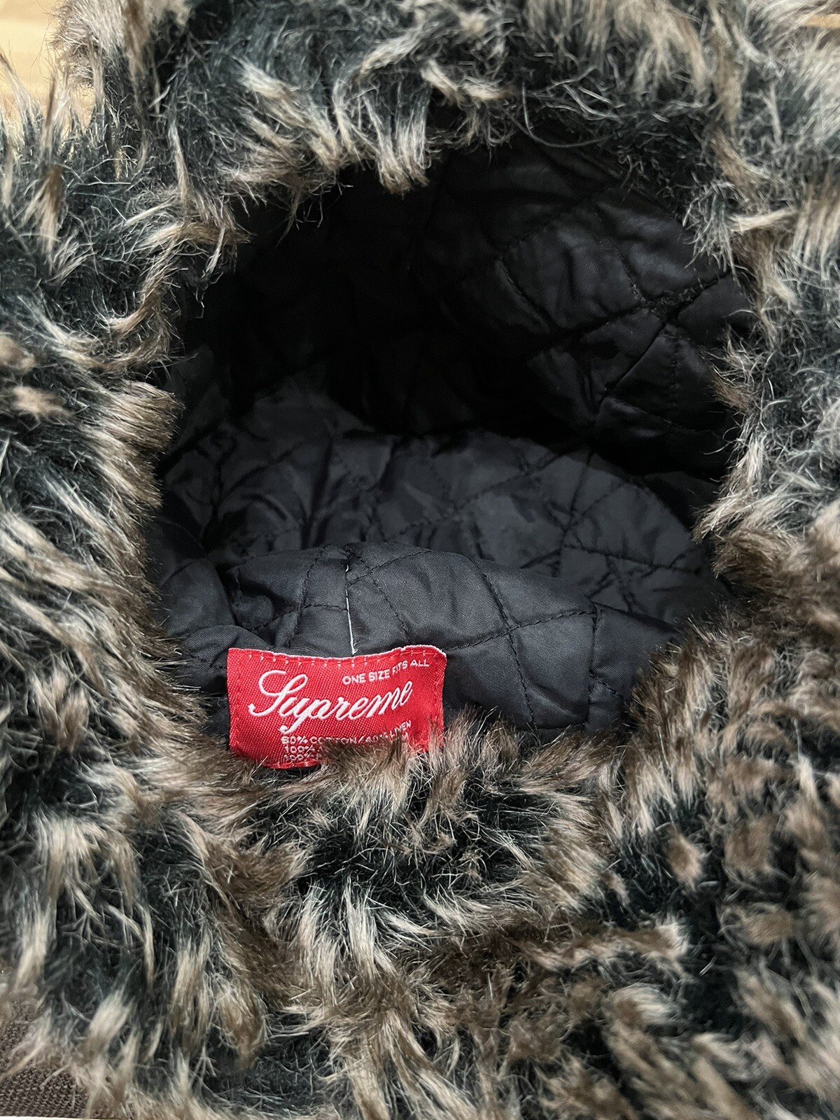 Supreme Script Logos Trooper Hat Winter Warm - image 4