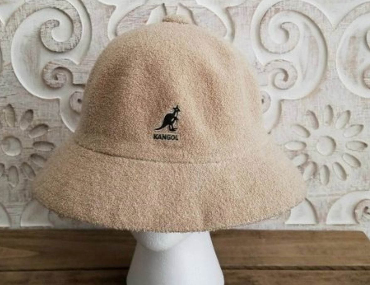 WOW! KANGOL BERMUDA CASUAL BUCKET HAT * TAN * 0397BC03 * NEW WITH
