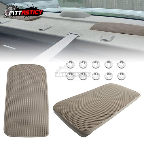 Dark Gray Rear Speaker Grille Covers Pair For Toyota Camry 2002-2006 | LH RH