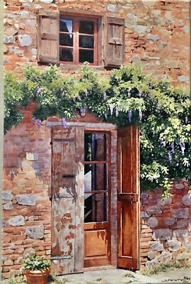 ''San Gimignano Door'' by Steve Stento