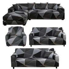 1/2/3/4 Seater Sofa Covers Stretch Sectional Couch Slipcover Furniture Protector