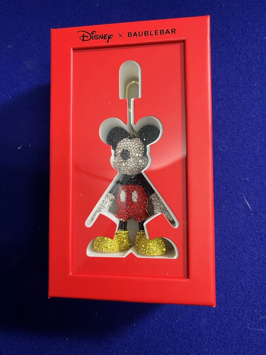 Baublebar Disney Classic Mickey Mouse or Minnie Mouse Bag Charm PICK 1