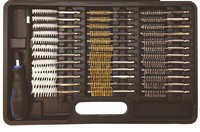 Craft-Equip 38 Tlg. RundbüRsten - Set DrahtbüRsten Nylon Stahl Messing Satz