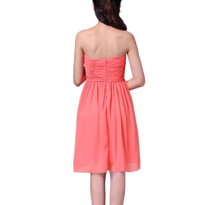white christmas dresses Short Chiffon Dress with Jeweled Bodice by Elizabeth KGS1142 main image 1