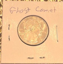 American Dr Sally Ride  women quarter  2022, With “Ghost Comet” ERROR