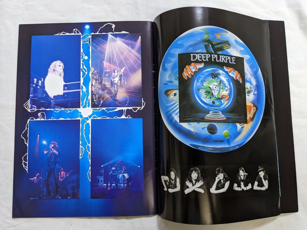 Deep Purple Slaves And Masters Tour 1991 Concert Program | eBay