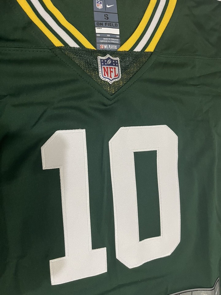 Youth Jordan Love Green Bay Packers 10 Player Game Jersey Green Size