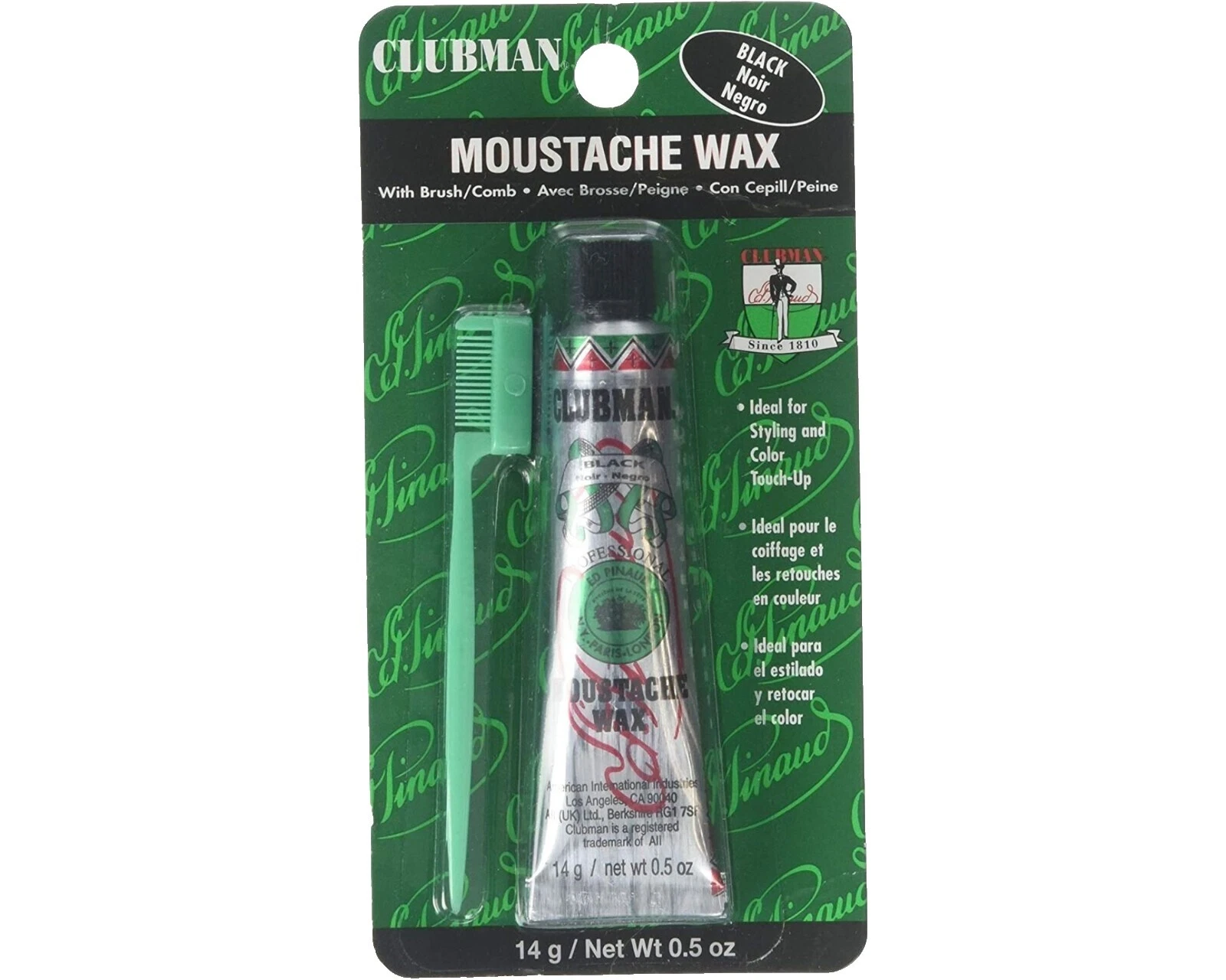 Clubman de peinado de cera