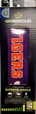 Winnersoles Cushioned Contour Insole Level 4 Comfort Men's size 12-13 Tigers 